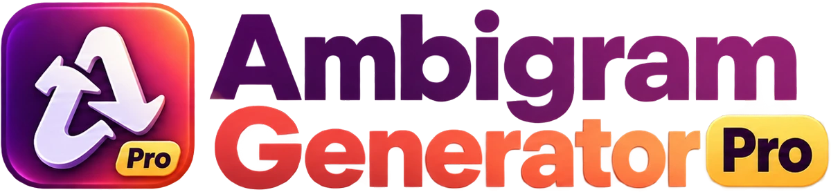 Ambigram Generator Pro