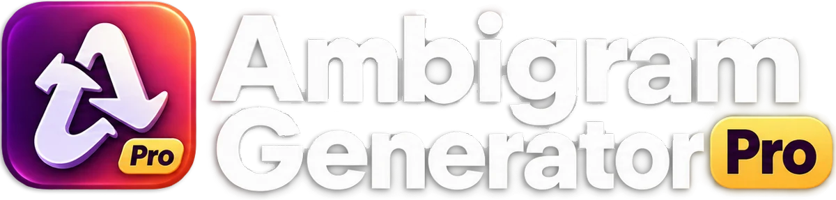 Ambigram Generator Pro